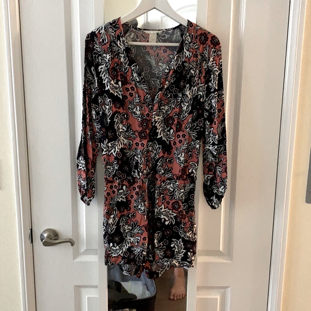 H&M Long Sleeve Romper